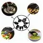 Jiyaru 10 pcs Silicone Kitchen Utensils Heat Resistant Cooking Baking Kitchenware Set Black