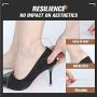 MLGY Waterproof Anti-wear Shoe Sticker 100 pcs,Foot Care Protection Pad,Ultra-Thin Transparent Self-Adhesive Heel Anti-Wear Sticker.
