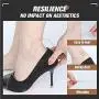 MLGY Waterproof Anti-wear Shoe Sticker 100 pcs,Foot Care Protection Pad,Ultra-Thin Transparent Self-Adhesive Heel Anti-Wear Sticker.