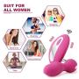 Wireness Remote Bullet Vibrator for Women.Waterproof Dual Vibrating Wearable G Spot & Clitoral Vibrator with 10 Powerful Vibrations - Love Egg for Couple Gift