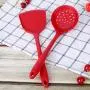 Silicone Spatula,4pcs/Set Silicone Spatula Turner Slotted Spoon Ladle Spoon Spatula Silicone Kitchenware Set Kitchen Cooking Tools