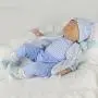 CHAREX Reborn Baby Doll Sleeping Soft Vinyl Newborn Doll Boy, Lifelike Realistic 22 inch Weighted Gift Set for Age 3+
