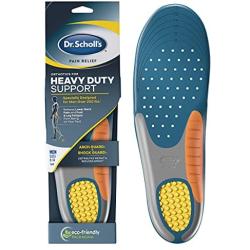 Dr. Scholls Heavy Duty Support Pain Relief Orthotics, Designed for Men over 200lbs with Technology to Distribute Weight and Absorb Shock with Every Step (for Mens 8-14)