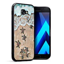 Samsung Galaxy A3 2017 Case, Baby Turtle Shock-Absorption TPU Rubber Bumper Samsung Galaxy A3 2017 Case, Ultra Thin Slim Protective Cover for Samsung Galaxy A3 2017-Black