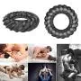 QYIYA 100% Safe Soft Silicone Flexible Silicone Toys for Men Ring Set