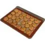 Silicone Baking Mat - Set of 2 Half Sheet (Thick & Large 11 5/8" x 16 1/2") - Non Stick Silicon Liner for Bake Pans & Rolling - Macaron/Pastry/Cookie/Bun/Bread Making - Professional Grade Nonstick