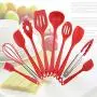 Cake Kitchenware Non-stick Cookware Set Food Grade Silicone Heat-resistant Environmental Protection Kitchenware Set of 10