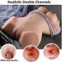 Re?l??tic Girls Torso Deluxe ?dult Toy Double Channel Structure for Men Memorable Night