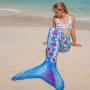 Fin Fun Mermaid Tails for Swimming with Monofin - Kids and Adult Sizes - Limited Edition