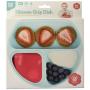 Bumkins Silicone Grip Dish, Suction Plate, Divided Plate, Baby Toddler Plate, BPA Free, Microwave Dishwasher Safe ? Red