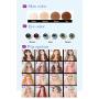 Sex Doll Head for Men Self Pleasure 3D Hand Free Sex Masturbator Toy for Silicone TPE Sex Love Doll Body （only Sex Doll Head） (H)