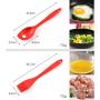 JunbosiKitchenware 12-Piece Non-Stick Cookware Silicone Kitchenware Set Cooking Shovel Spoon Tool Kitchenware