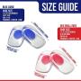 Gel Heel Cups Plantar Fasciitis Inserts - Silicone Heel Cup Pads for Bone Spurs Pain Relief Protectors of Your Sore or Bruised Feet Best Insole Gels Treatment by Armstrong Amerika (Small)