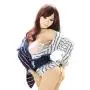 JSDDB Masturabation Toy for Men Sex Toys Male, Full Entity Silicone Doll Sex Robot, Real Sex Doll Simulation Framework, 168cm, 36kg