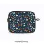 13inch Laptop Sleeve Bags,Many Basketball Baseball and Football Icons Champ Gloves Dark Background Notebook Bag for Surface Pro 4&3 /Lenovo Yoga/HP/13 MacBook Air/Pro