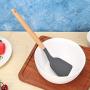 Silicone Cooking Utensils Wood Handle Silicone Kitchenware Non-Stick Cooking Utensils - Pot Shovel
