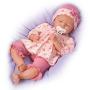 The Ashton-Drake Galleries Pleasant Dreams, Penelope TrueTouch Silicone with Hand-Rooted Hair - Lifelike, Realistic Newborn Baby Doll 18-inches