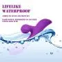 Portable 30-Speed Vibrating Silicone Waterproof Massager Dual Vibration Home Personal Fitness Massage