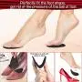 Ball of Foot Cushions High Heels for Women, Soft Gel Insoles Metatarsal Pads Forefoot Heel Cushion Inserts Relieves Pain and Discomfort Forefoot Cushioning for Mortons Neuroma Pain Relief 6 Pair