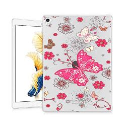 GinHo Customized Protective Cover iPad Pro 10.5 inch 2018 Butterfly with Slim Soft Durable TPU Ultra-Clear Silicone UV Printing Case