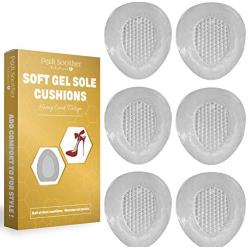 Soft Gel Ball of Foot Cushions - Reusable Gel Metatarsal Pad- Honeycomb Metatarsal Pads for Women - Gel Insoles Women - Inserts for High Heels