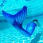 Fin Fun Mermaid Tails for Swimming with Monofin - Kids and Adult Sizes - Limited Edition