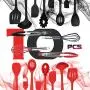 Ksone Cooking Utensil Set,10pcs Non-Stick Kitchenware Silicone Heat Resistant Kitchen Baking Tool Cooking Tool Sets
