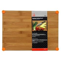 Mandarin 21934 Bamboo and Silicone Cutting Board, 17"