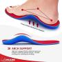 Plantar Fasciitis Gel Running Sports Shoe Insoles for Men,High Arch Support Insoles for Women,Foot Support- Orthotic Insoles Pain Relieve for Flat Feet,metatarsalgia,Pronation,Heel Spur