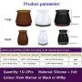 Chair Leg Protectors for Hardwood Floors and Tile Floors 16+2Pcs, Chair Leg Covers to Protect Floors Have Indivisible Felt Pads, Move Furniture Quietly&Protect Your Floors from Scratches(Small, Milky)