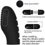 Portable Soft Silicone Finger Vibratòr Mini Vibration Health Pleasure Massage Toys to Love Life