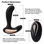 Premium Silicone Remote Wireless P Stimulator Massage Waterproof USB Charge Massage for Men