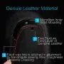 MECHCOS Compatible with fit for 2018 Honda Odyssey Elite EX EX-L LX Touring 7buttons Leather Keyless Entry Remote Control Smart Key Fob Cover Pouch Bag Jacket Case Protector Shell