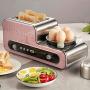 QIN.J.FANG-Kitchen Household Breakfast Toaster, Multi-functional Toast Oven toast, fried bacon steamed eggs 220V