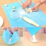 Kitchen Supplies Kitchenware Multi-Purpose Baking Necessary Silicone Kneading Dough Pad/Flour Pad/Heat Insulation Meal Pad Tool Accessories
