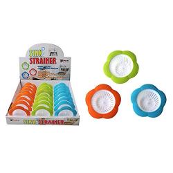 Diamond Visions 01-1312 Silicone Sink Strainers Multipack of Assorted Color Strainers (2 Strainers)