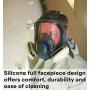 3M Ultimate FX Full Facepiece Reusable Respirator FF-402, Mold, Painting, Sanding, Chemicals, Gases, Dust, Medium