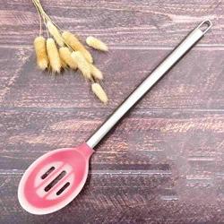 Hjyi Silicone Kitchen Utensils Set Eco-friendly food grade kitchenware set pot special silicone kitchenware stainless steel tube silicone Tail ring (5-piece set)