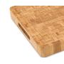 Large End Grain Bamboo Cutting Board [15?x11?x1?”] | Professional, Antibacterial Butcher Block | Non-Slip Rubber Feet by Top Notch Kitchenware