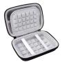 Lacdo Hard Shockproof Carrying Case for Toshiba Canvio Basics / Toshiba Canvio Advance / Seagate Expansion Backup Plus Portable External Hard Drive 4TB 3TB 2TB 1TB Large Size