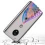 Moto G5 Case, Soft TPU Slim-Fit Flexible Ultra-Thin Clear Case, Full-Body Rugged Bumper Print Arowana Case for Moto G5, Transparent