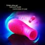 hguim 2pcs Silicone Finger Set Couple Flirting Toys Personal Finger Massager