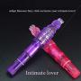 Demarkt Stimulation Penis, Simulated Tongue Clitoris Vibrator Waterproof Silicone Massager Sex Toy for Women (Pink)