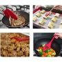 Yuybei-Home Silicone kitchenware 11-Piece Silicone Kitchen Utensils Cooking Utensils Set for Nonstick Cookware Includes Slotted Turner Whisk Brush and More Nonstick Heat Resistant Tools
