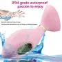 Suntimetime USB Silent Waterproof Vibratór 10 Speed Silicone Sucking Toys suntimetime