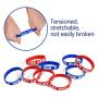 Baseball Rubber Wristband Bracelets ? Kids Party Favors School Carnival Prize Sports Gifts Supplies 36Ct