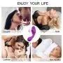 Women Clitorals Sucking 360° Bendable Viabrator, 10 Frequency Sucking 10 Frequency Viabration Medical Silicone for Couples Rechargeable Slient Waterproof Six Toys for Couple（Purple）