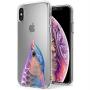 iPhone Xs iPhone X Case, Soft TPU Slim-Fit Flexible Ultra-Thin Clear Case, Full-Body Rugged Bumper Print Arowana Case for iPhone Xs iPhone X, Transparent