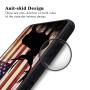 Huawei P30 Case with American Flag Pattern Whimsical Design Bumper Black Soft TPU and PC Protection Anti-Slippery &Fingerprint Case for Huawei P30