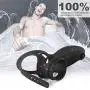Vibrating Cock Ring Vibrator with Mini Tongue Vibrator Sex Toys for Male or Couples, Wireless Control 10-Speed Silicone Penis Ring Enhancer C Ring Vibrator Male Masturbator for Longer Harder Erections